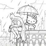 Batman et Hello Kitty