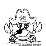 coloriage Crabe updated à imprimer gratuit