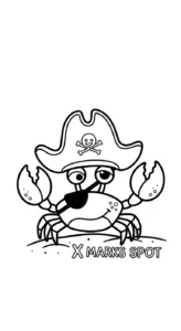 coloriage Crabe updated à imprimer gratuit