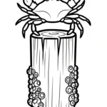 coloriage Crabe updated en ligne