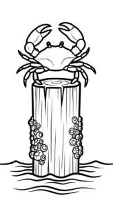 coloriage Crabe updated en ligne