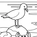 coloriage Crabe updated à imprimer pour enfant de 2 ans