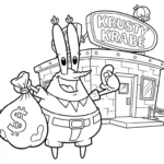 coloriage Crabe updated pour enfants à télécharger