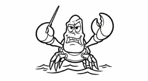 coloriage Crabe updated à imprimer gratuitement