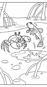 coloriage Crabe updated à imprimer pour enfant de 2 ans