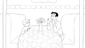 coloriage Curious George à imprimer pour enfant de 9 ans