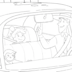 coloriage Curious George à imprimer pour enfant de 7 ans