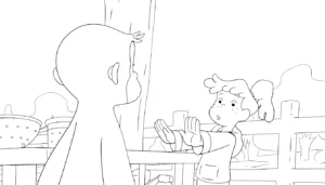 coloriage Curious George et découpage à imprimer