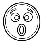 coloriage Emoji updated à imprimer pour enfant de 2 ans