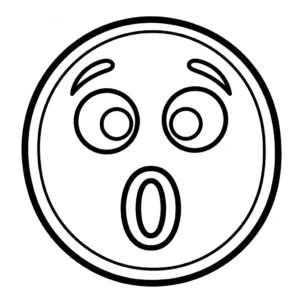 coloriage Emoji updated à imprimer pour enfant de 2 ans