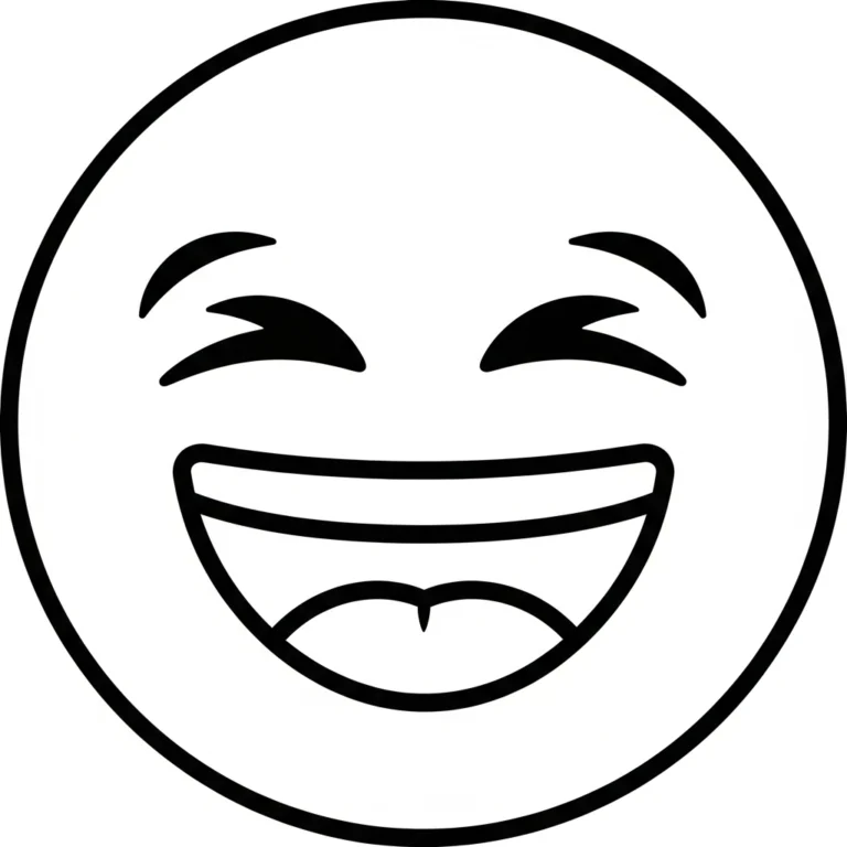 Tranh tô màu Emoji