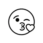 coloriage Emoji updated à imprimer pdf