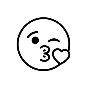 coloriage Emoji updated à imprimer pdf