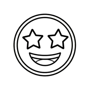 coloriage Emoji updated a telecharger