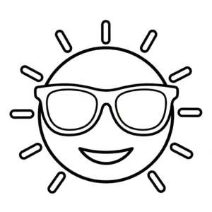 coloriage Emoji updated à imprimer pour enfant de 3 ans