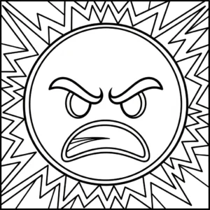 coloriage Emoji updated à imprimer pour enfants