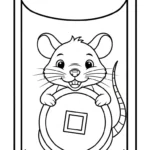 coloriage Enveloppe Rouge à imprimer pour enfant de 12 ans