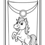 coloriage Enveloppe Rouge à imprimer pour enfant de 9 ans