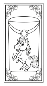 coloriage Enveloppe Rouge à imprimer pour enfant de 9 ans
