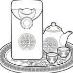 coloriage Enveloppe Rouge à imprimer gratuitement pdf