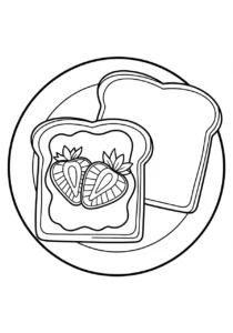 coloriage Fraise updated à imprimer a4