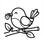 coloriage Fraise updated pour enfant de 8 ans
