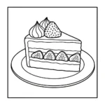 coloriage Fraise updated pour enfant à imprimer