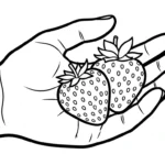 coloriage Fraise updated à imprimer pour enfant de 10 ans