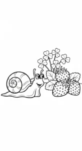 coloriage Fraise updated pour enfant de 7 ans