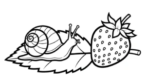 coloriage Fraise updated à imprimer pour enfant de 8 ans