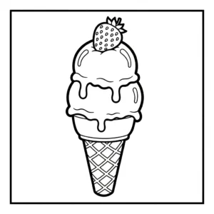 coloriage Fraise updated pour enfant de 8 ans