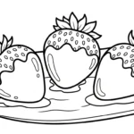 a imprimer coloriage Fraise updated gratuit