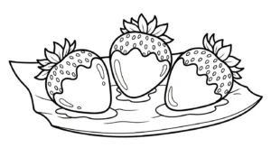 a imprimer coloriage Fraise updated gratuit