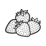 coloriage Fraise updated a dessiner en ligne