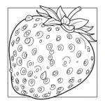 coloriage Fraise updated pour primaire