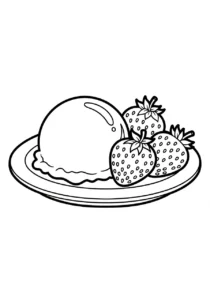 coloriage Fraise updated gratuit