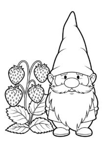 coloriage Fraise updated pour bebe a imprimer