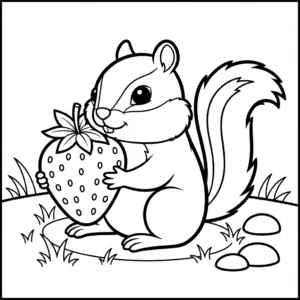 coloriage Fraise updated en ligne