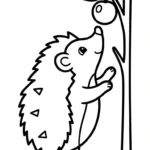 coloriage Hérisson updated pour enfant de 10 ans