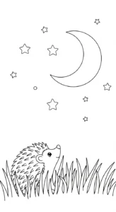 coloriage Hérisson updated a colorier en ligne