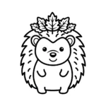 coloriage Hérisson updated a colorier en ligne gratuitement