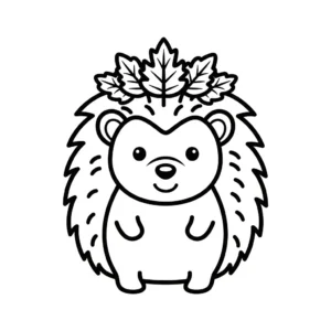 coloriage Hérisson updated a colorier en ligne gratuitement
