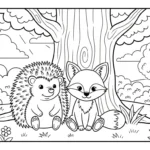 coloriage Hérisson updated d