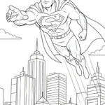 coloriage Justice League et apprentissage