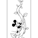 coloriage Mickey Mouse updated a imprimer