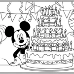 coloriage Mickey Mouse updated a imprimer