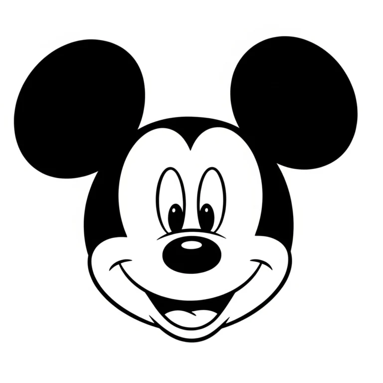 Tranh tô màu Mickey Mouse