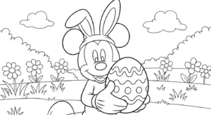 coloriage Mickey Mouse updated à imprimer pdf