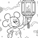 coloriage Mickey Mouse updated et apprentissage