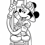 coloriage Mickey Mouse updated à imprimer pdf gratuit